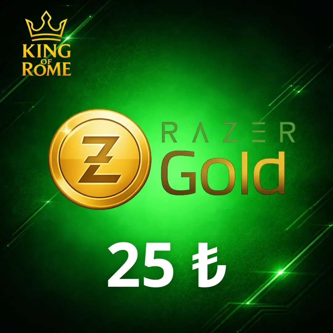 Razer Gold Турция (25 ₺) Подарочная карта | 24/7 Автодоставка - irongamers.ru