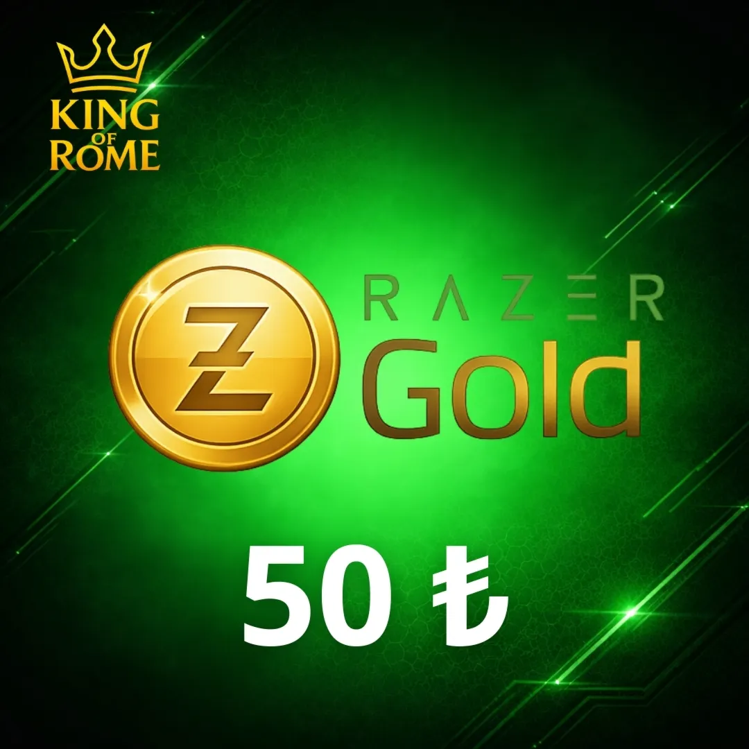 Razer Gold Турция (50 ₺) Подарочная карта | 24/7 Автодоставка - irongamers.ru
