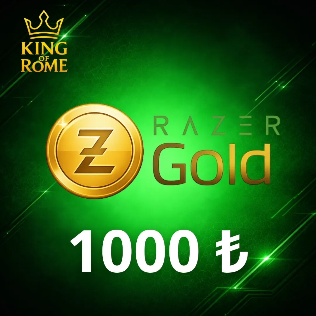 Razer Gold Турция (1000 ₺) Подарочная карта | 24/7 Автодоставка - irongamers.ru