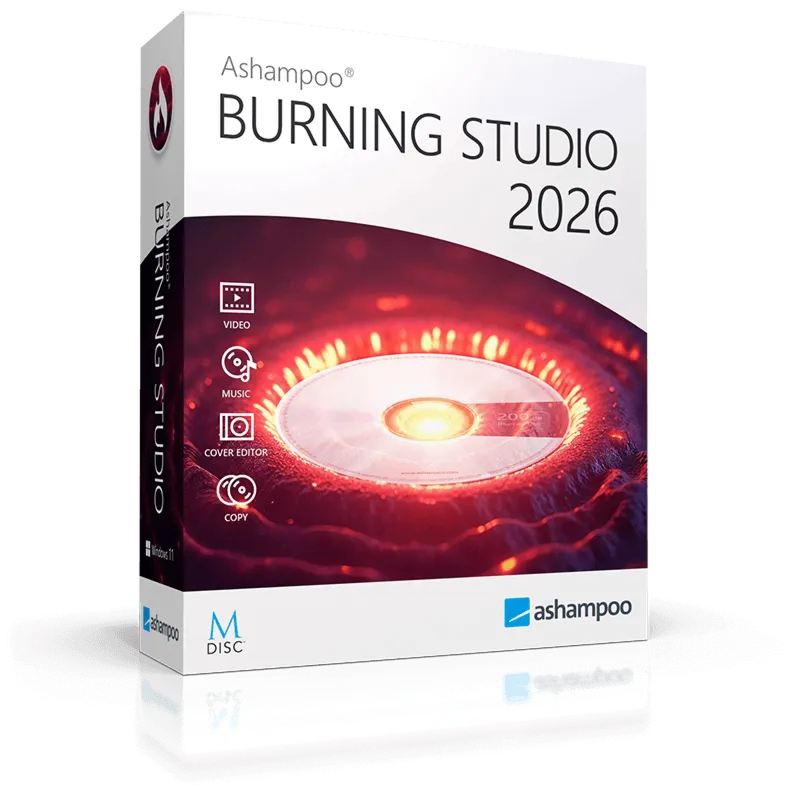 Ashampoo Burning Studio 2026 | Бессрочная Лицензия Ключ. Запись CD DVD Blu-ray дисков - irongamers.ru