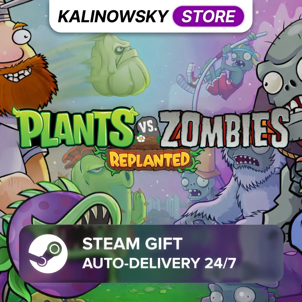 🚀 PLANTS VS. ZOMBIES: REPLANTED · ВЕСЬ МИР