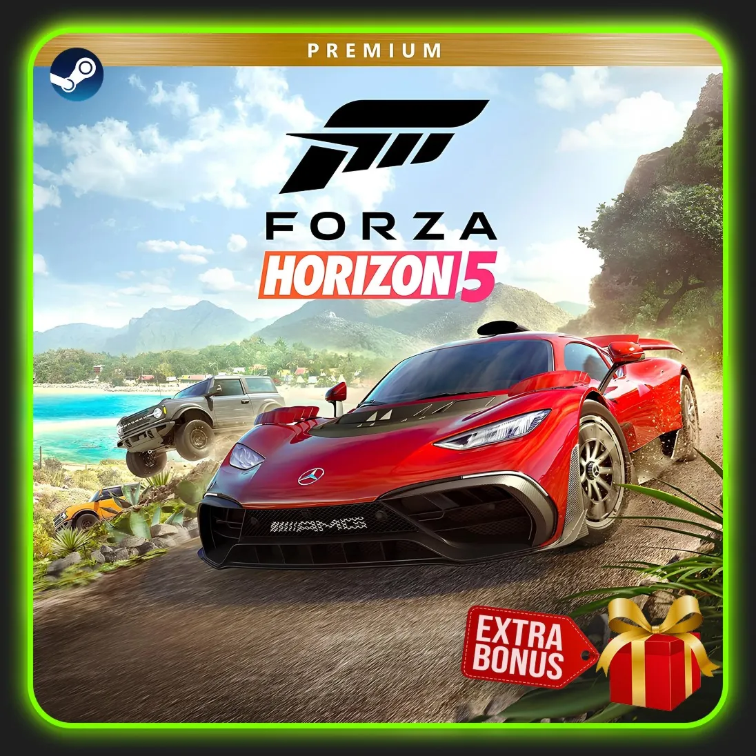🔥 🏁 FORZA HORIZON 5 + FORZA HORIZON 6 PREMIUM EDITION (STEAM OFFLINE)🔥 🏁 
