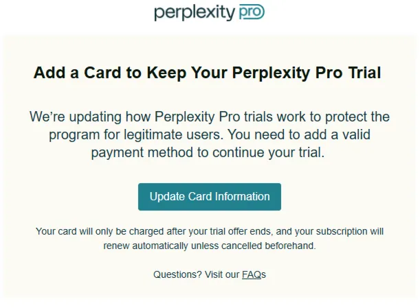 🔴 ОНЛАЙН | Привязка карты к Perplexity Pro Trial | Восстановить подписку Perplexity