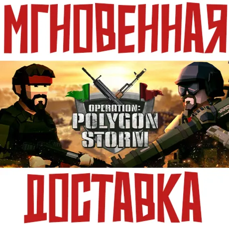 Operation: Polygon Storm ⚡ Steam РФ+Мир Ключ⭐ + 🎁 Бонуc
