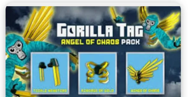 DLC Angel of Chaos Pack Gorilla Tag Oculus quest 2 3 s - irongamers.ru