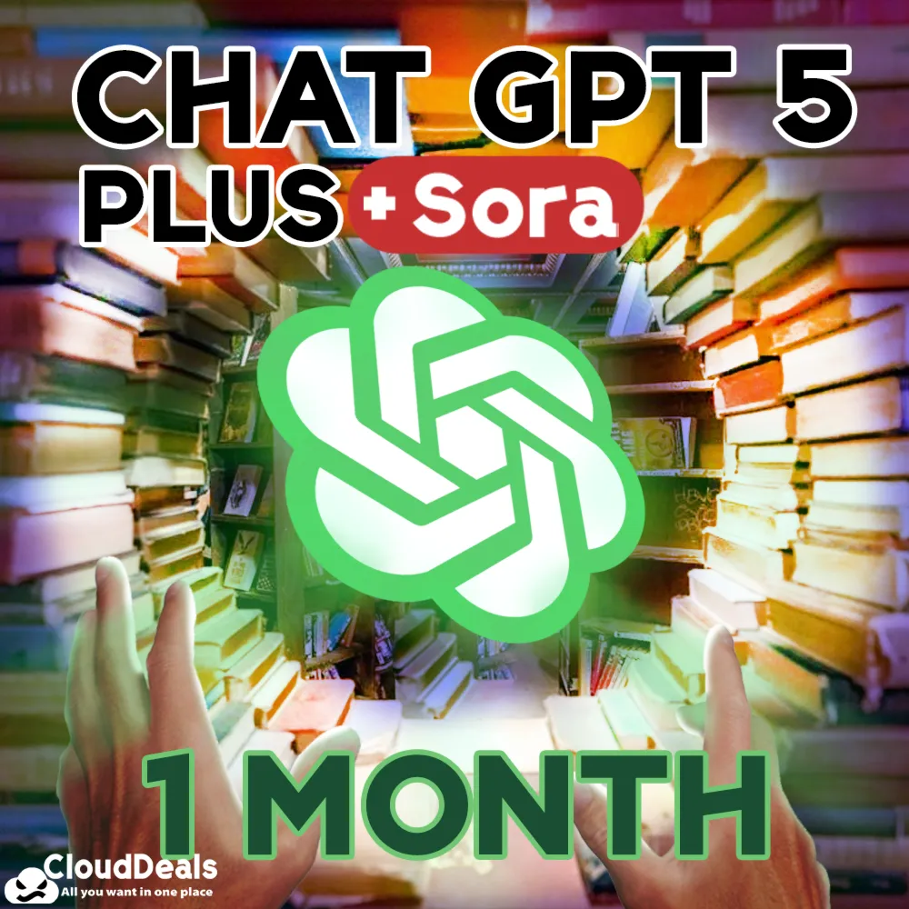 CHAT GPT 5 PLUS + Sora | НА ВАШ АККАУНТ [ БЕЗ ВХОДА В АККАУНТ ] | ПОКУПКА АККАУНТА