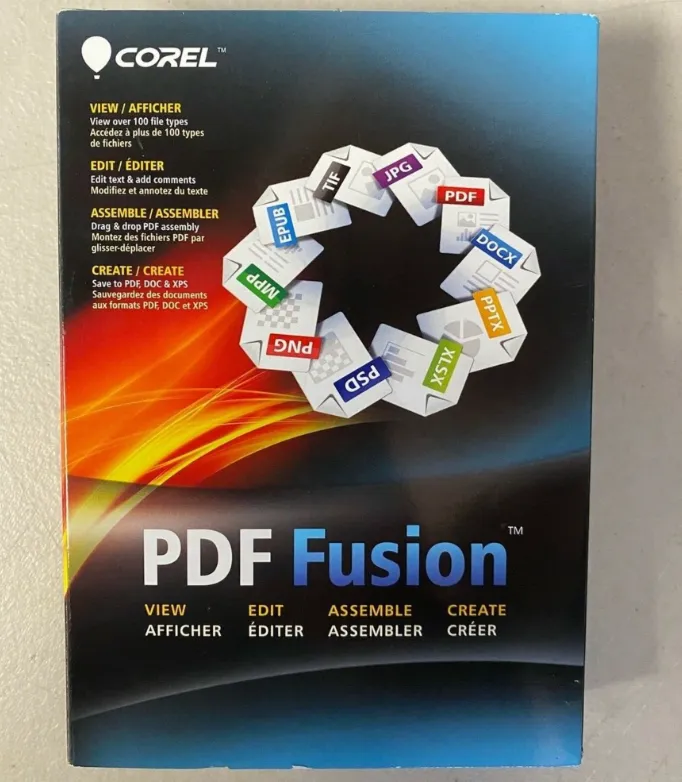 Пожизненный ключ Corel PDF Fusion (5 шт.)