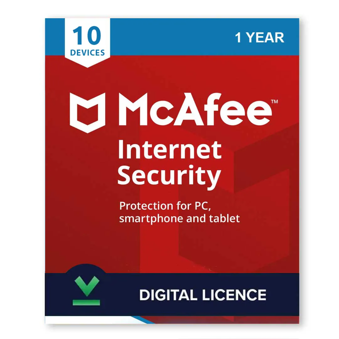 Ключ активации интернет-безопасности McAfee на 1 год дл - irongamers.ru