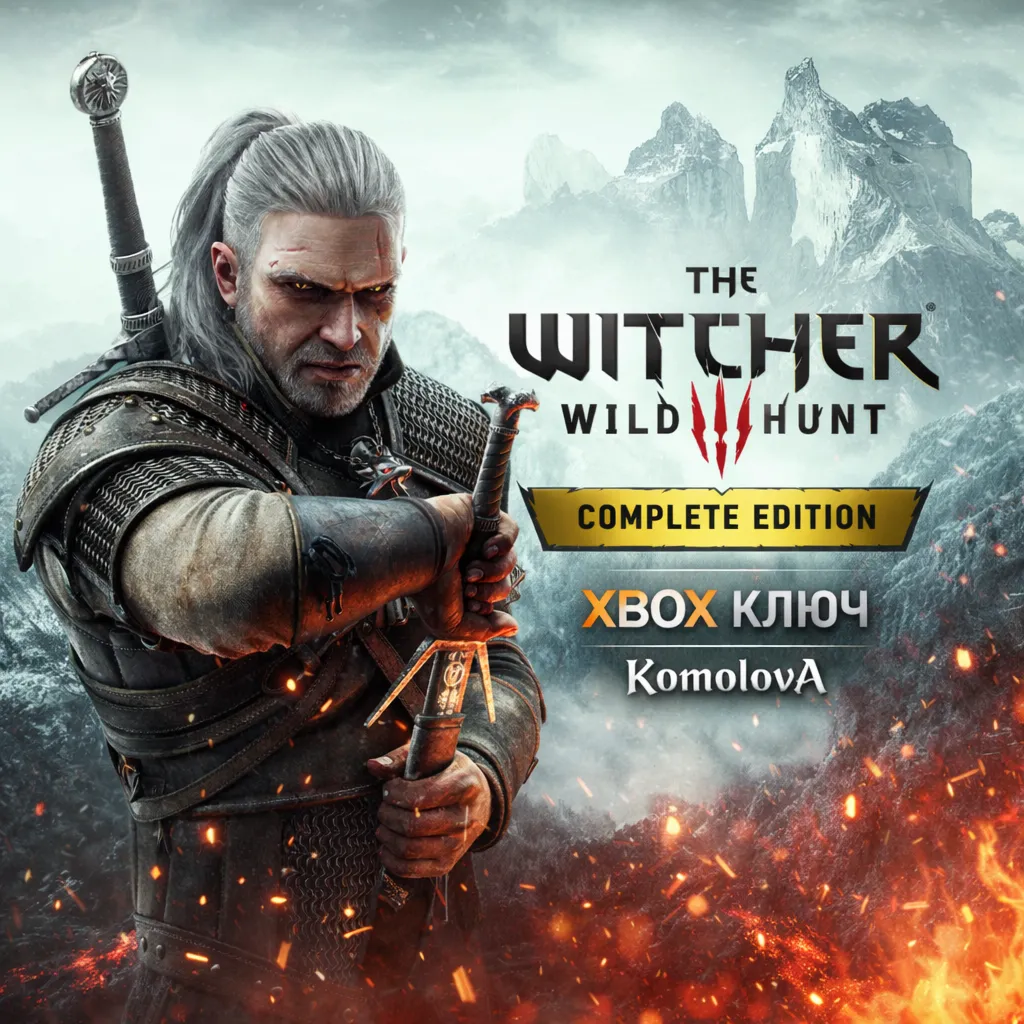 🌍 Ведьмак 3: Дикая Охота – Полное издание XBOX КЛЮЧ🔑 +🎁 