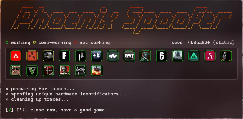 Phoenix SPOOFER