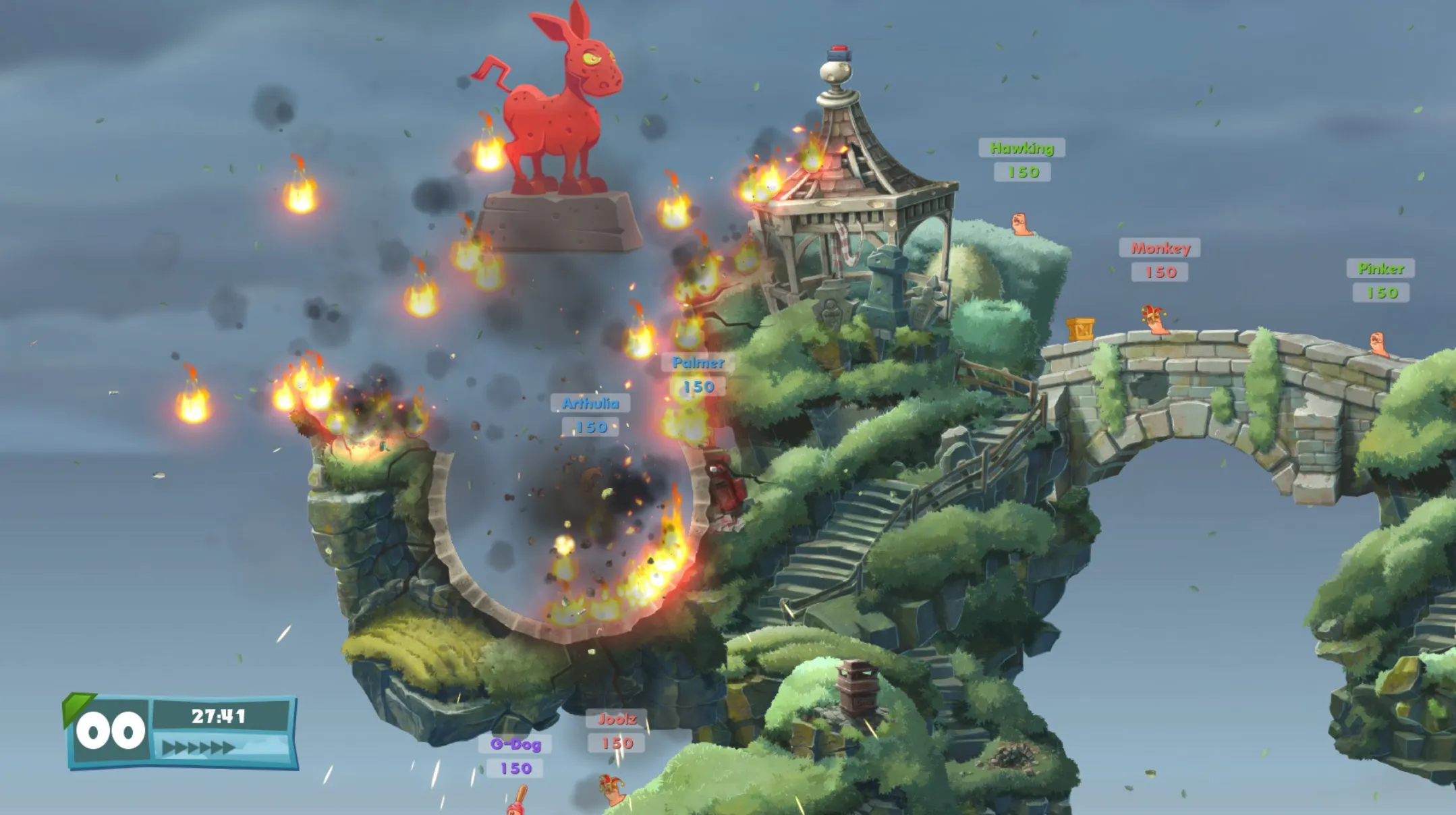 Worms Battlegrounds + Worms W.M.D XBOX / X|S KEY/КЛЮЧ