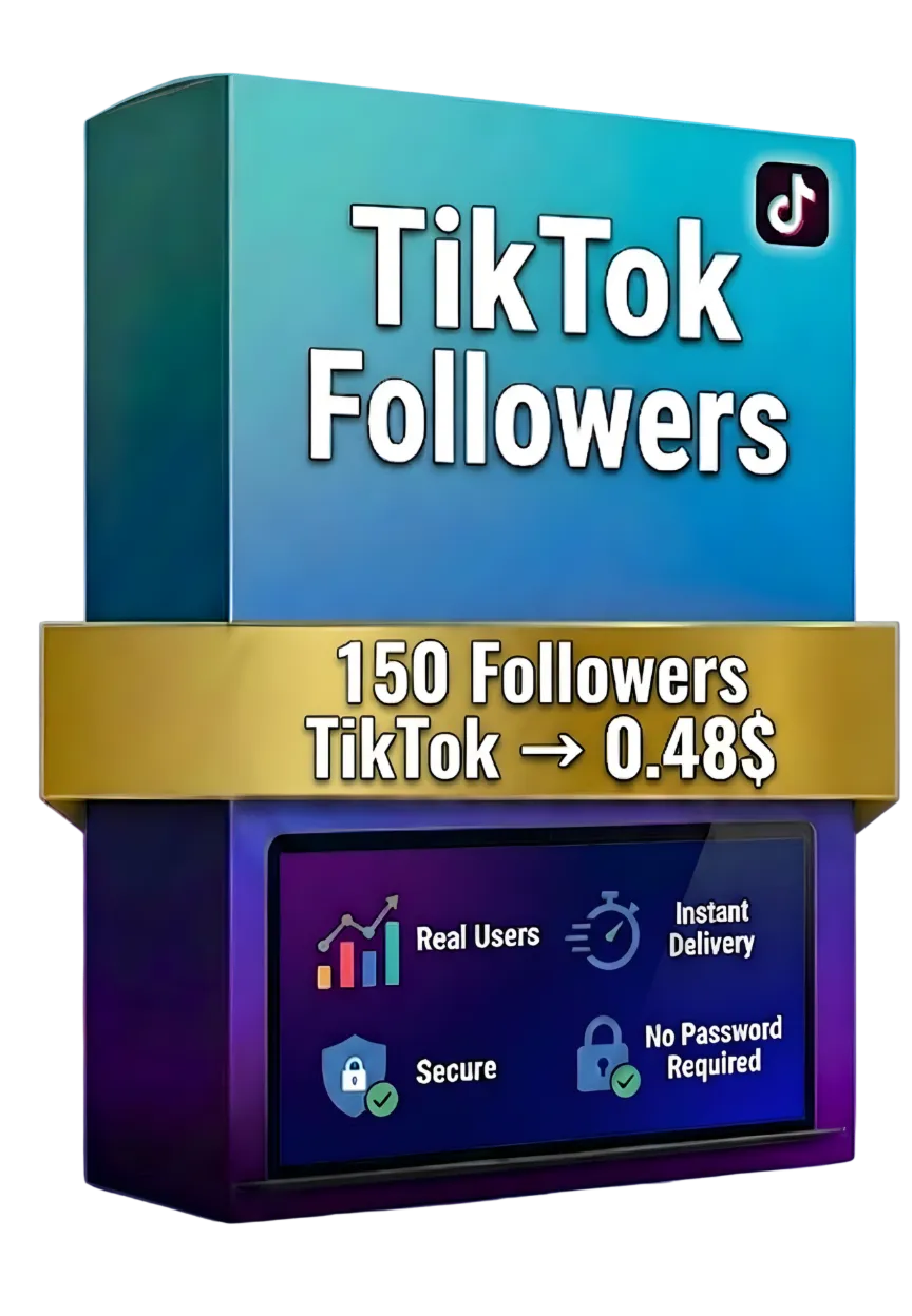 150 подписчиков в TikTok – 100% реальные аккаунты – Смешанные аккаунты