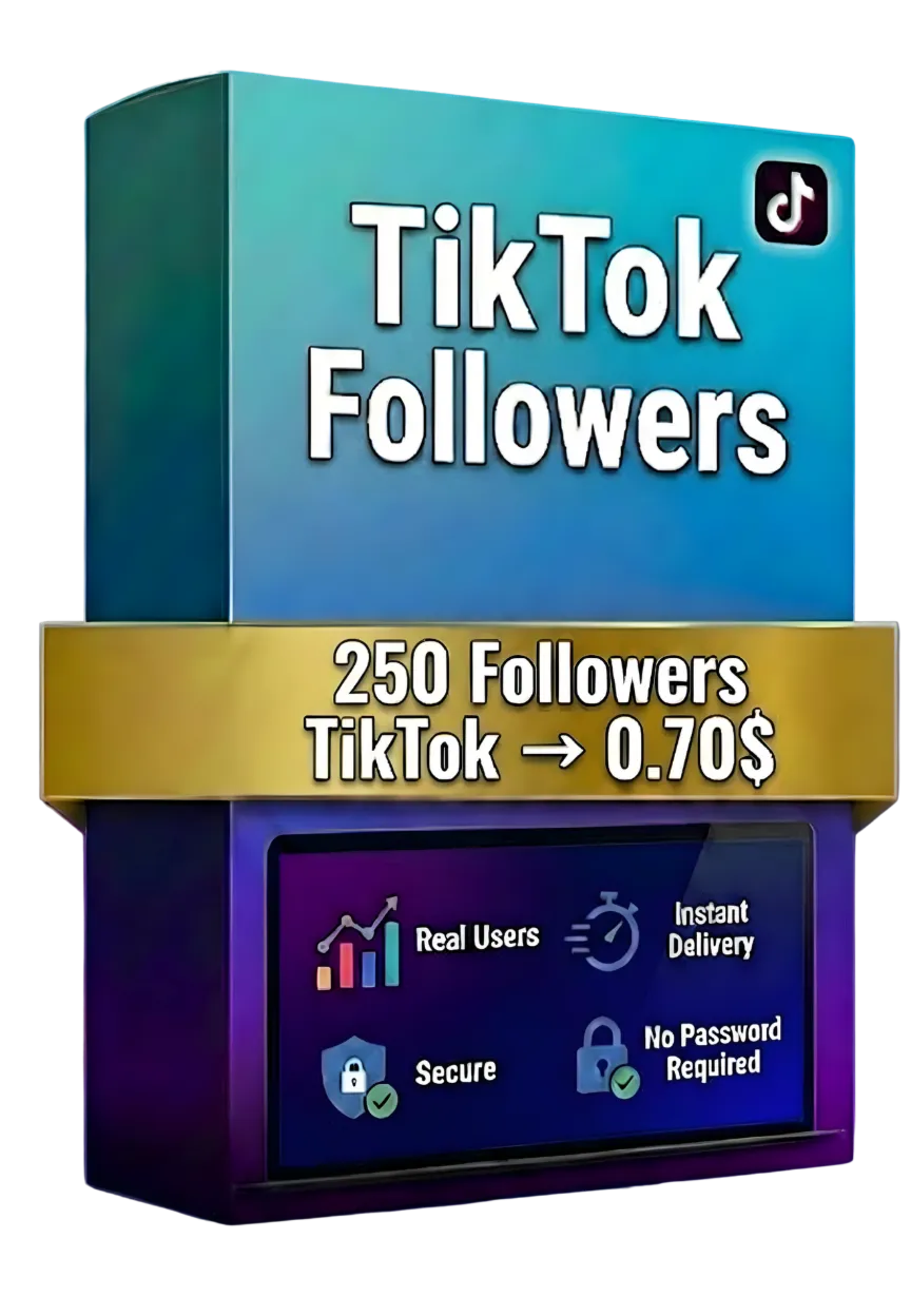 250 подписчиков в TikTok – 100% реальные аккаунты – Смешанные аккаунты
