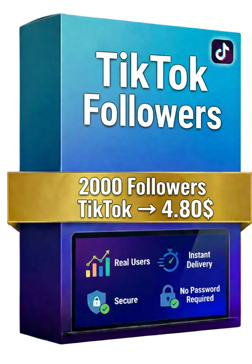 2000 подписчиков в TikTok – 100% реальные аккаунты – Смешанные аккаунты