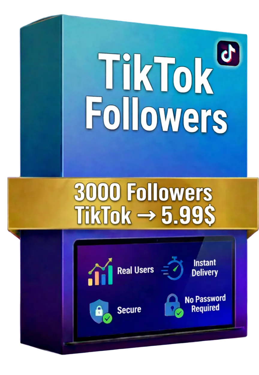 3000 подписчиков в TikTok – 100% реальные аккаунты – Смешанные аккаунты