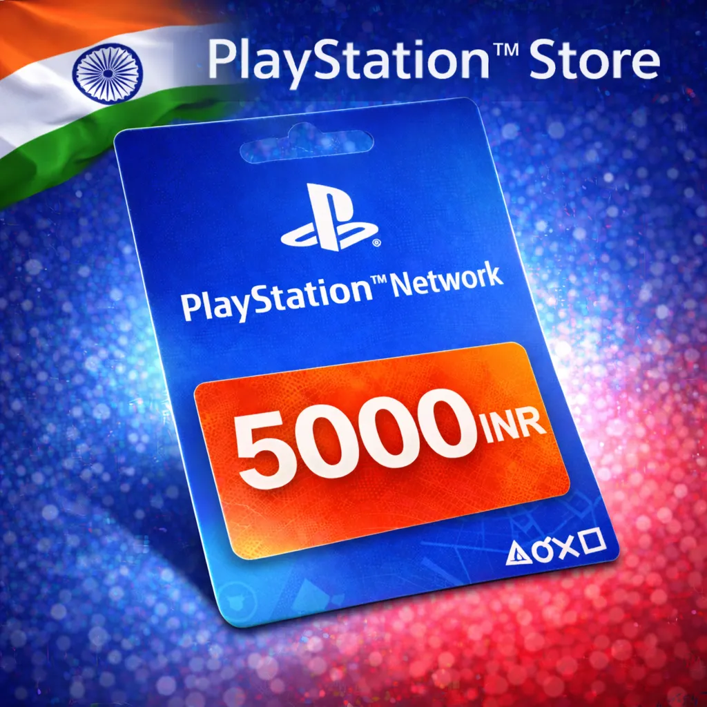 PSN Подарочная карта 5000 INR для индийского региона