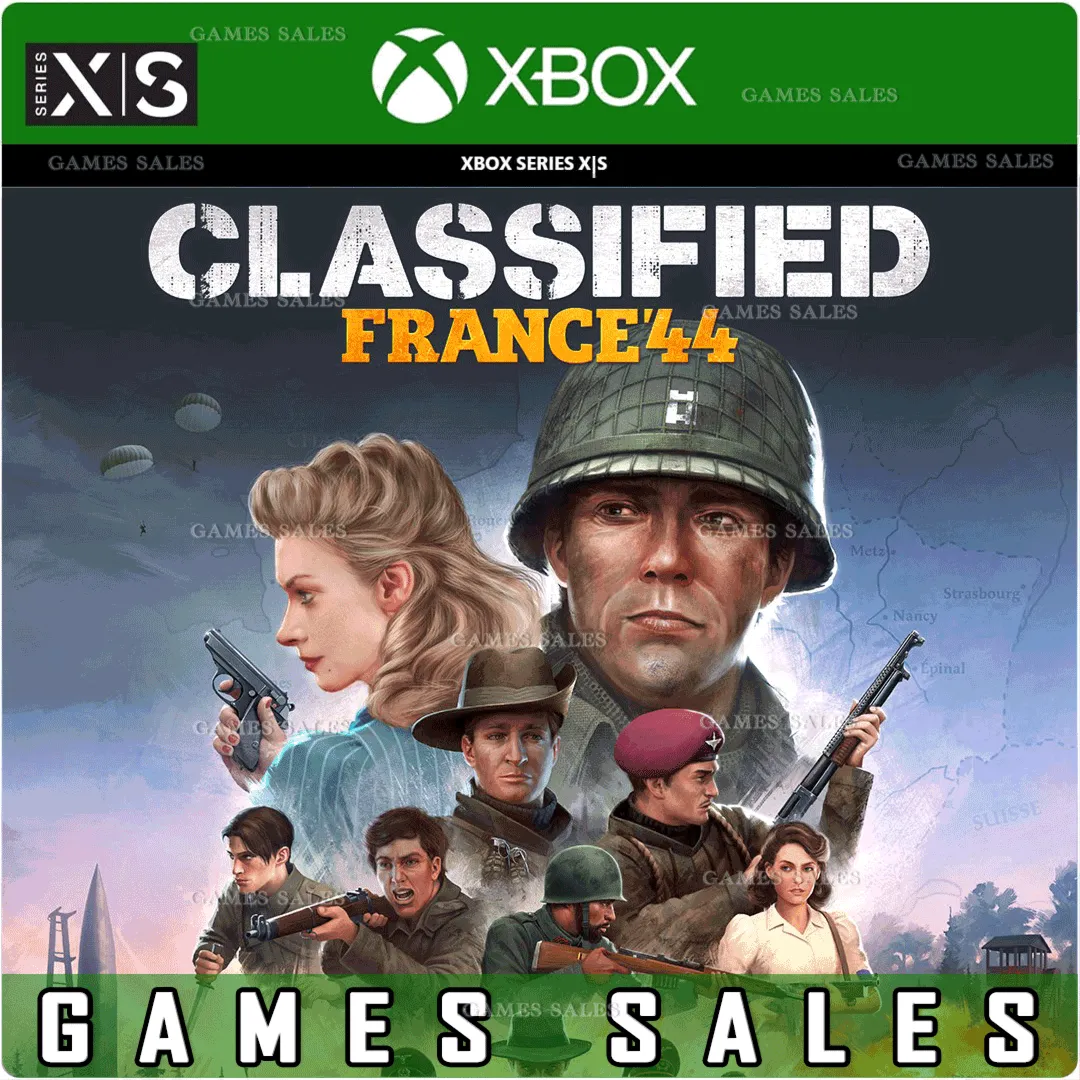 ✅ ❤ ️CLASSIFIED: FRANCE '44❤ ️XBOX SERIES X|S🔑 КЛЮЧ✅ 