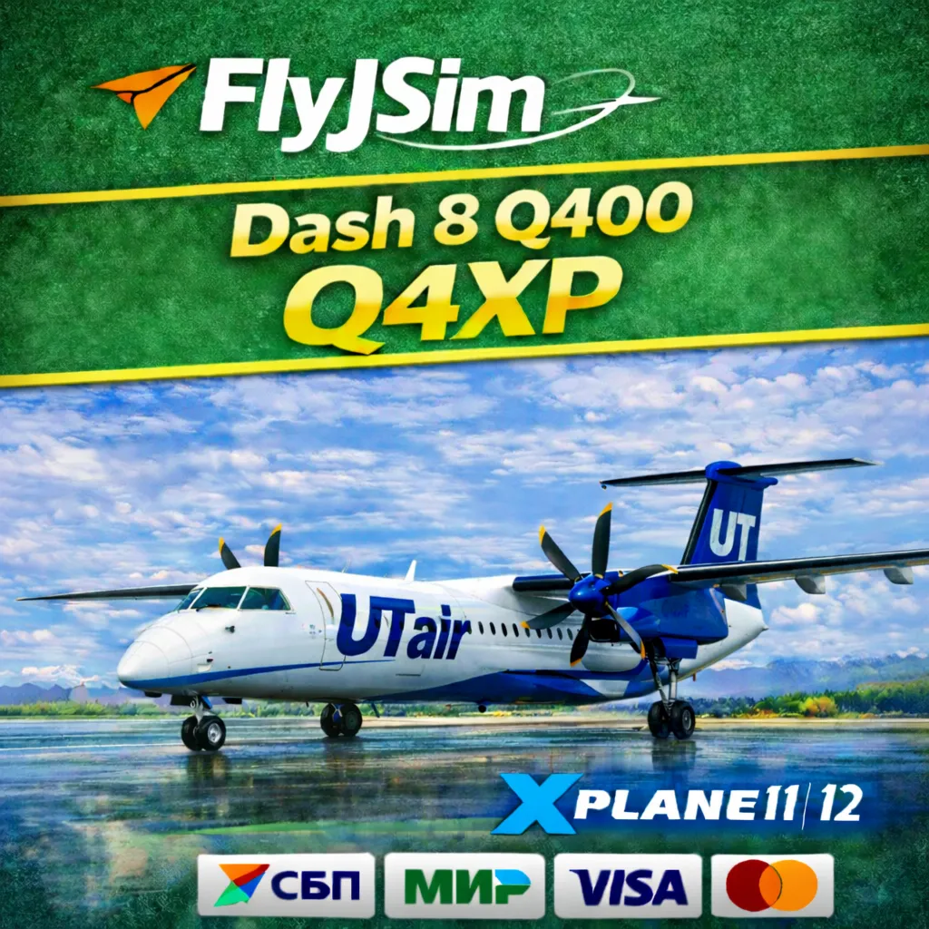 FlyJSim Q4XP The Dash 8 Q400 X-Plane 11/12 - irongamers.ru