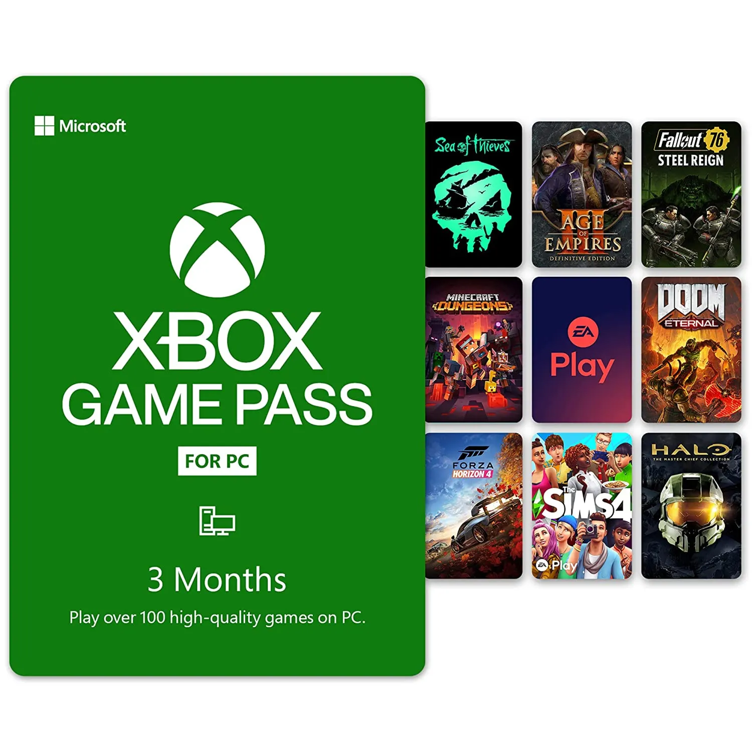 ВСЕ РЕГИОНЫ ПРОДЛЕНИЕ GAME PASS PC 3+1 МЕСЯЦА КЛЮЧ - irongamers.ru