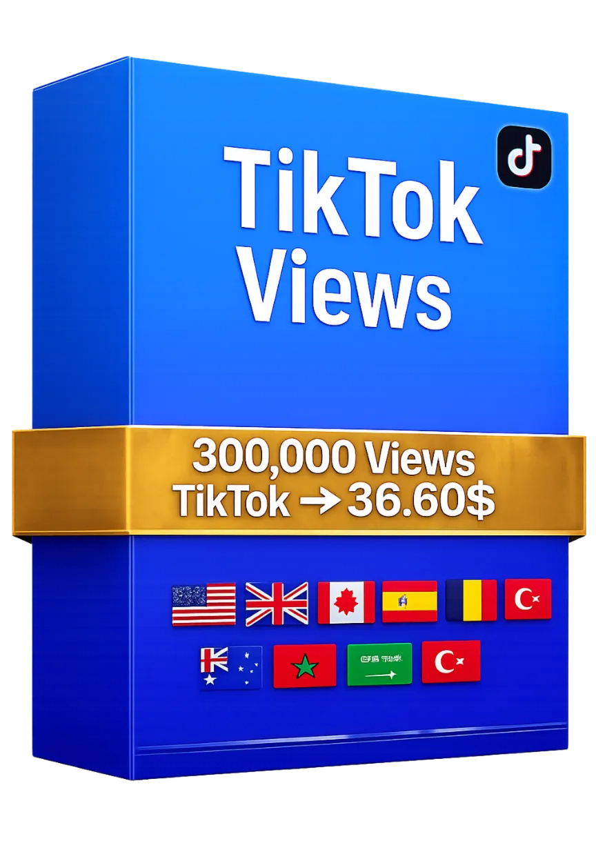 300,000 Просмотры TikTok – Быстрые Качественные Просмотры | Публичные Видео | Без Пар