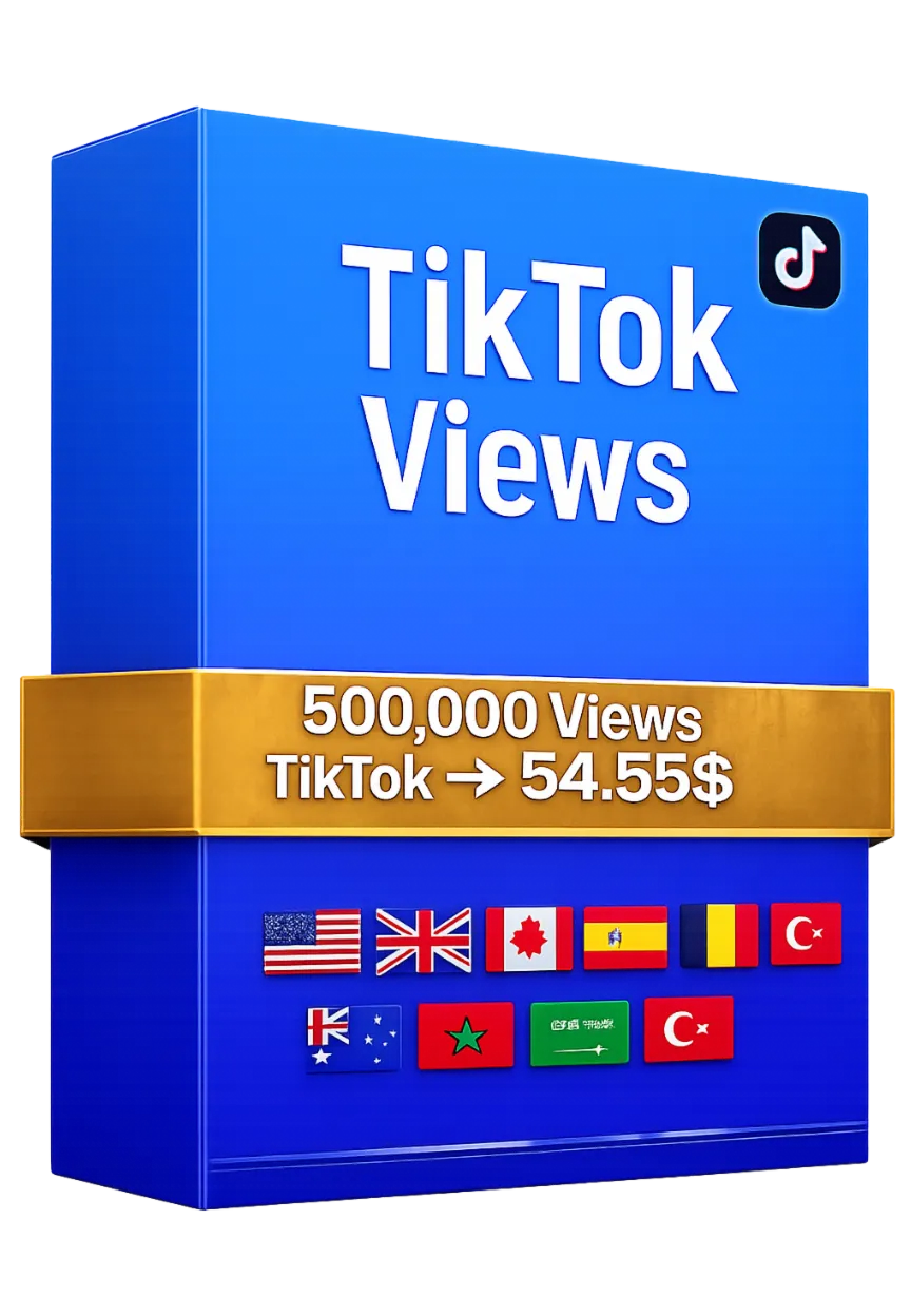 500,000 Просмотры TikTok – Быстрые Качественные Просмотры | Публичные Видео | Без Пар