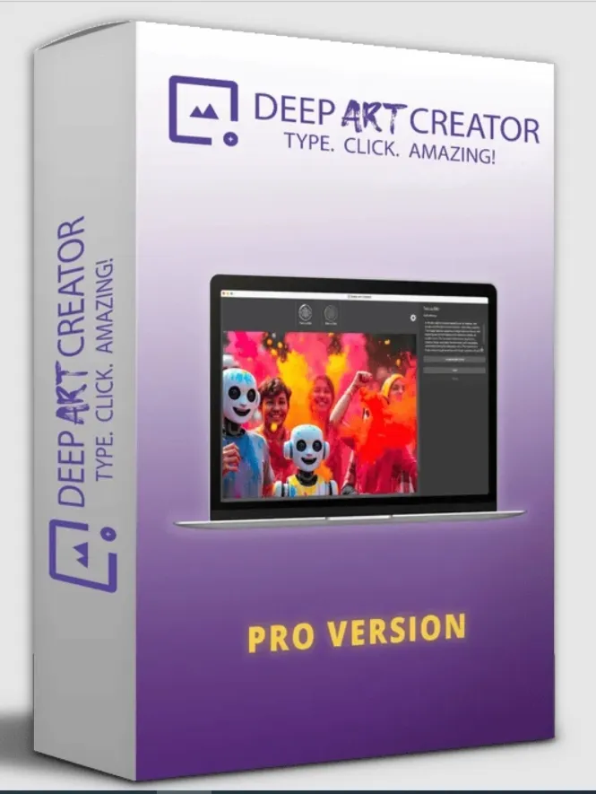 Deep Art Creator Pro (Windows,Mac,Linux) Лицензия до 21.12.2026