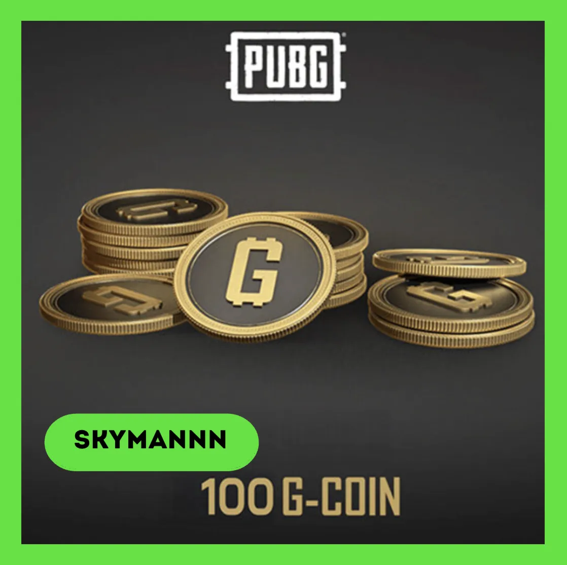 100 G-Coins PUBG Battlegrounds PC/Steam Ключ Global - irongamers.ru