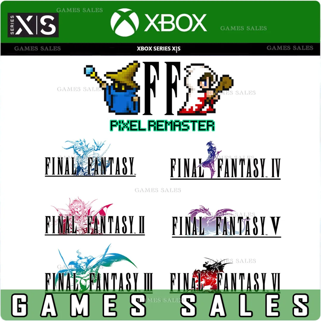 FINAL FANTASY I-VI BUNDLE XBOX|XS+PC КЛЮЧ - irongamers.ru