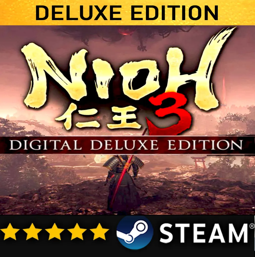 Nioh 3 Digital Deluxe Edition with Early Purchase Bonus・ВСЕ DLC・STEAM・PC