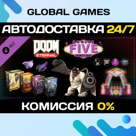 DOOM Eternal: Series Five Cosmetic Pack DLC STEAM - irongamers.ru