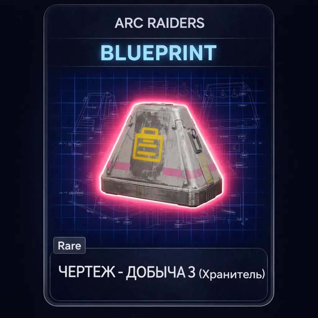 Чертеж Добыча 3 (ХРАНИТЕЛЬ) - irongamers.ru