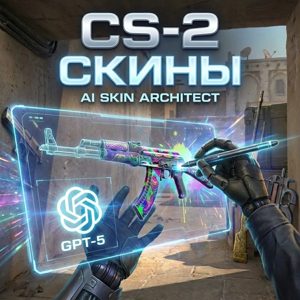 CS2 SKIN ARCHITECT: Твой скин в Мастерской за 5 минут [GPT-5 Edition]