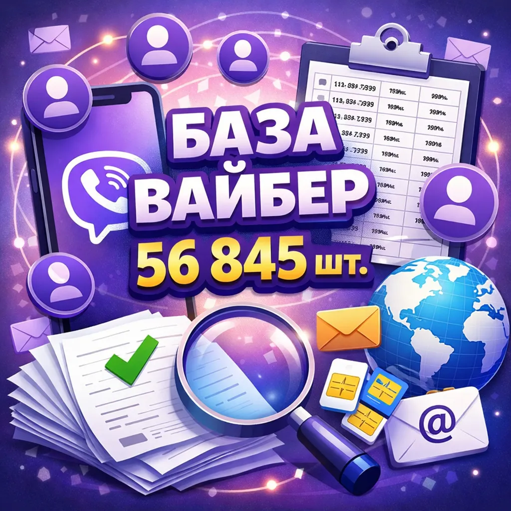 База Viber-групп и сообществ 2026 – 56 845 шт для мощной рекламы и трафика! 🔥 