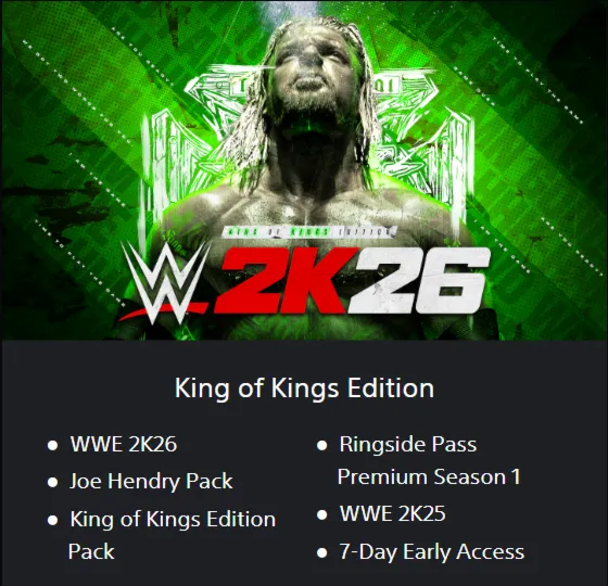 WWE 2K26 PS5 ТУРЦИЯ - irongamers.ru