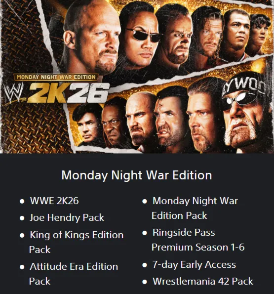 WWE 2K26 PS5 ТУРЦИЯ - irongamers.ru