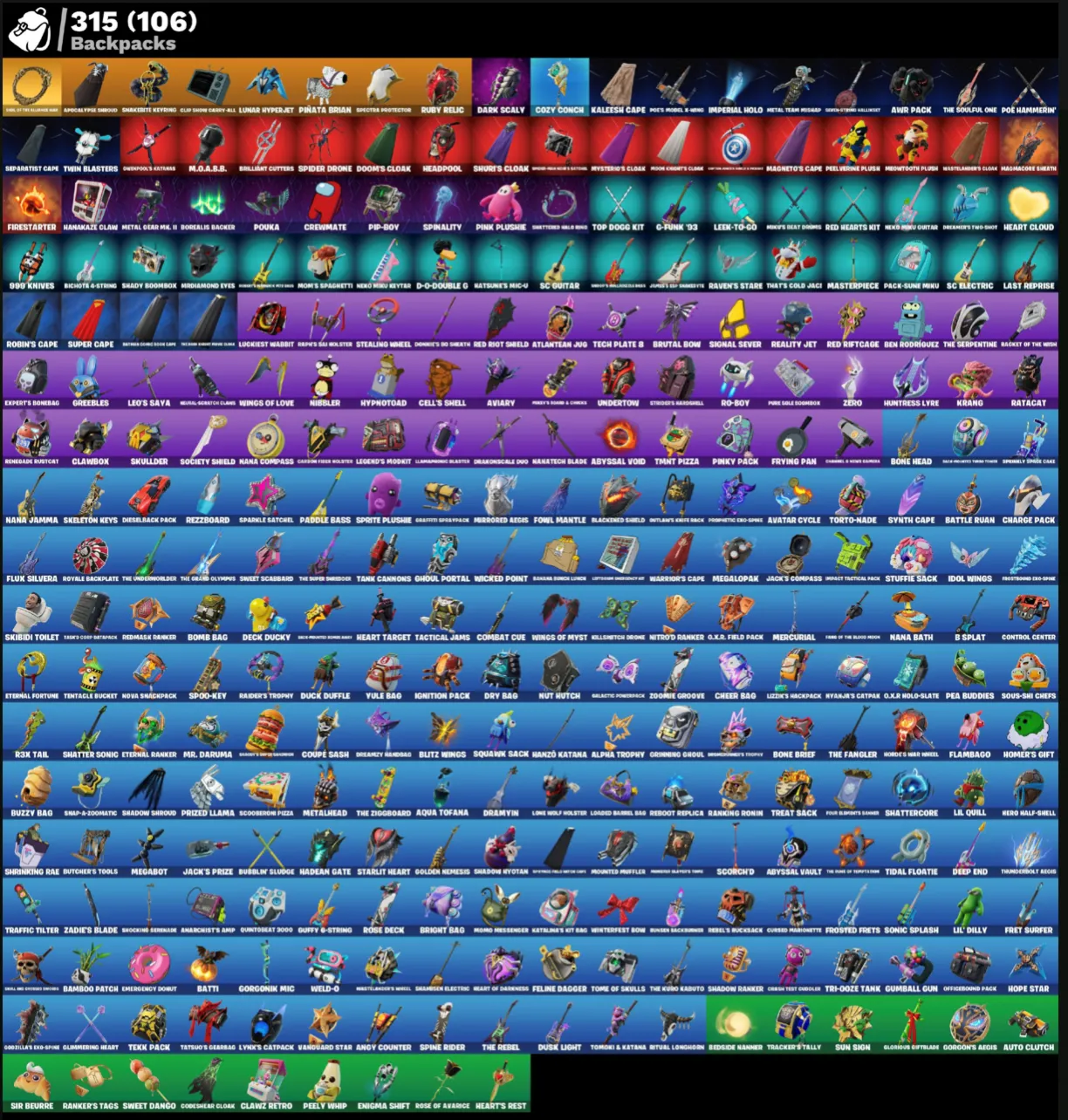 FN (ВСЕ ПЛАТФОРМЫ) | 250 скинов (55 платных) | 2300 VB | Полный доступ