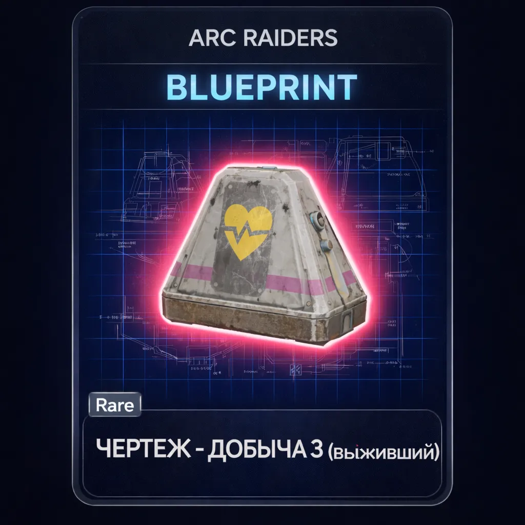 Arc Raiders Чертеж - Добыча 3 (Выживший) Looting MK. 3 Survivor PC|XBOX|PS5 - Быстро