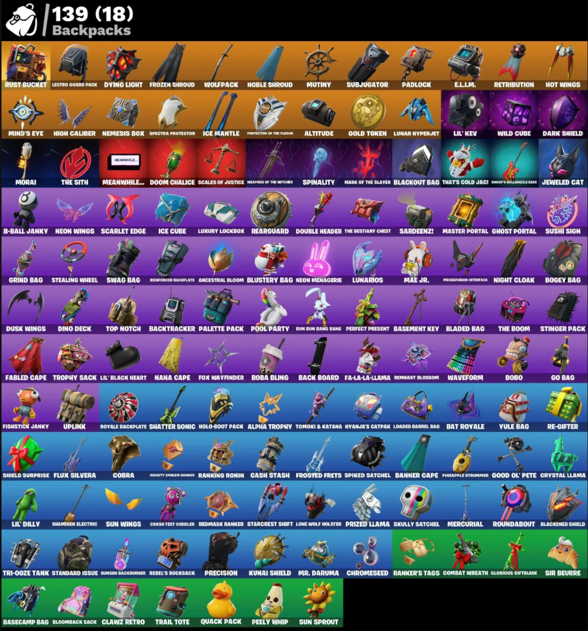 FN (ВСЕ ПЛАТФОРМЫ) 118 скинов (24 платных)