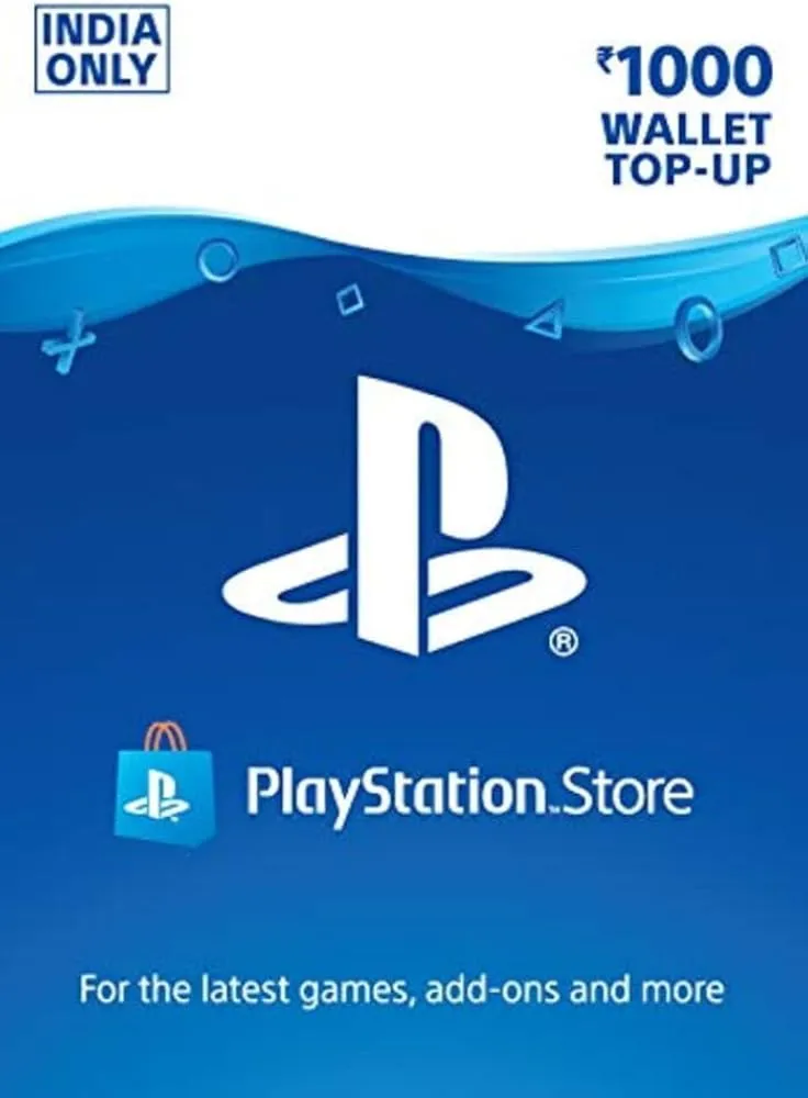 PlayStation PSN Recharge Card | 1000 INR - India - irongamers.ru