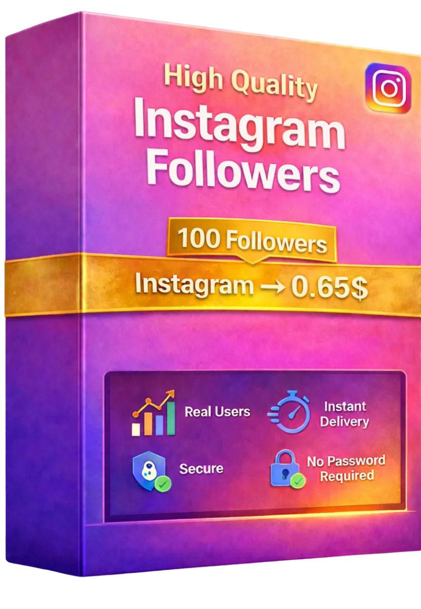 100 подписчиков Instagram - 100% реальные аккаунты - Отличное качество