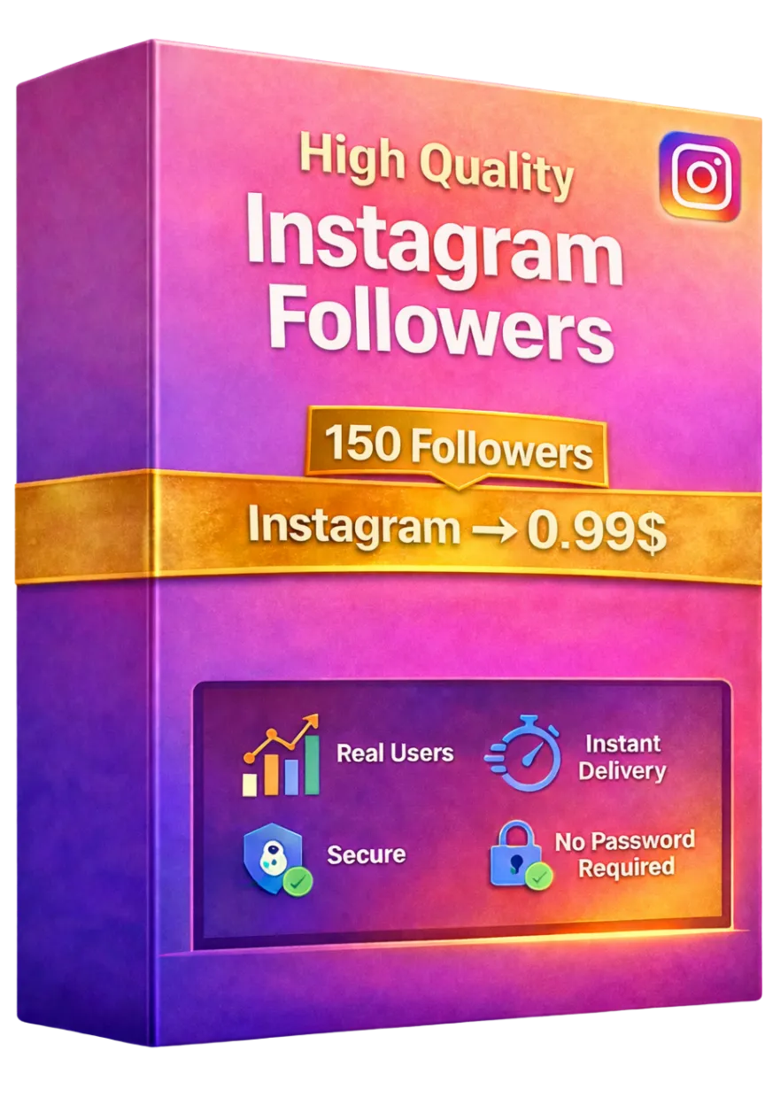 150 подписчиков Instagram - 100% реальные аккаунты - Отличное качество