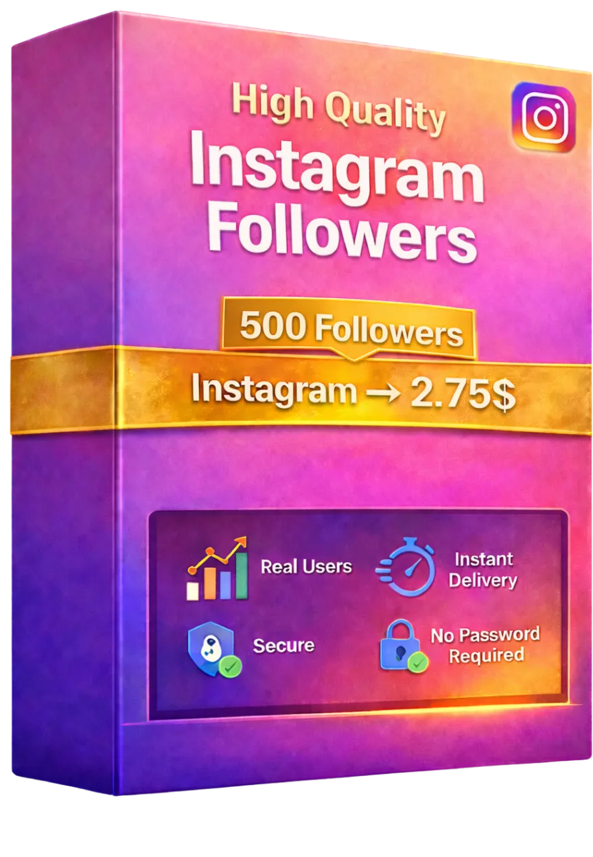500 подписчиков Instagram - 100% реальные аккаунты - Отличное качество