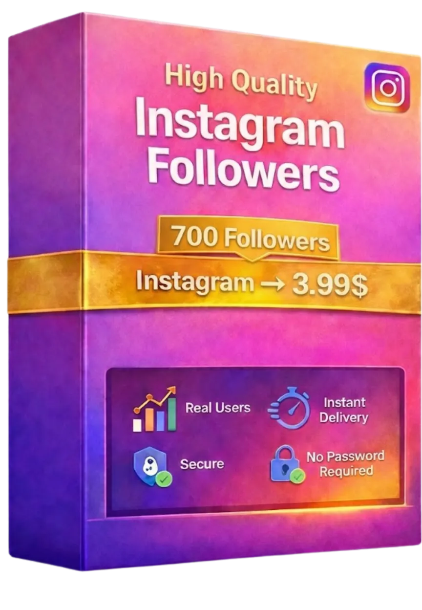 700 подписчиков Instagram - 100% реальные аккаунты - Отличное качество