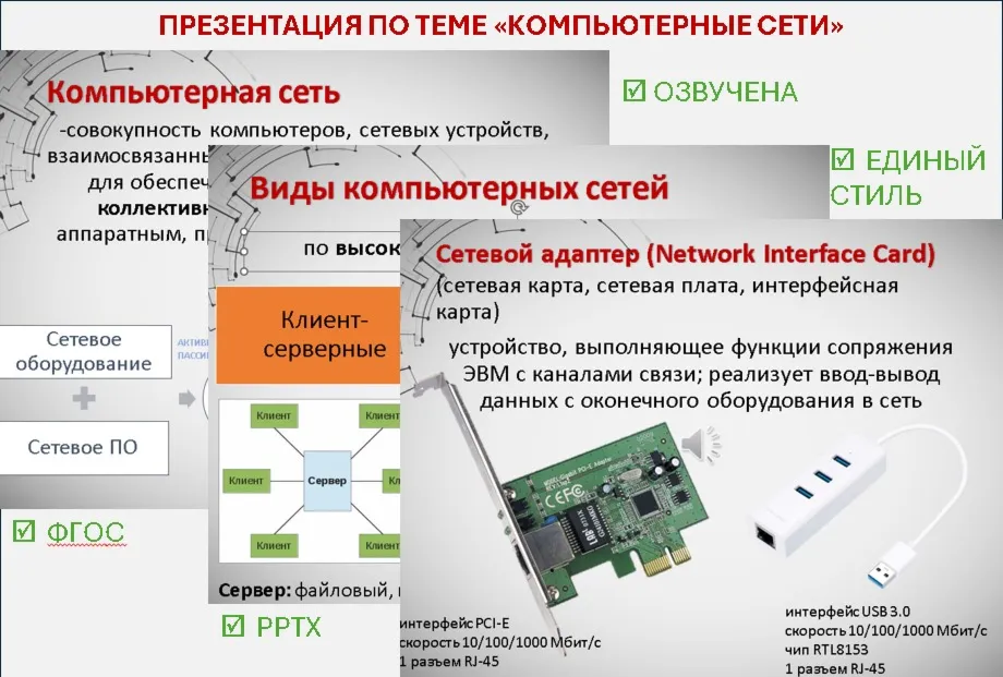Озвученная презентация по теме "Основные понятия темы Компьютерные сети" - irongamers.ru