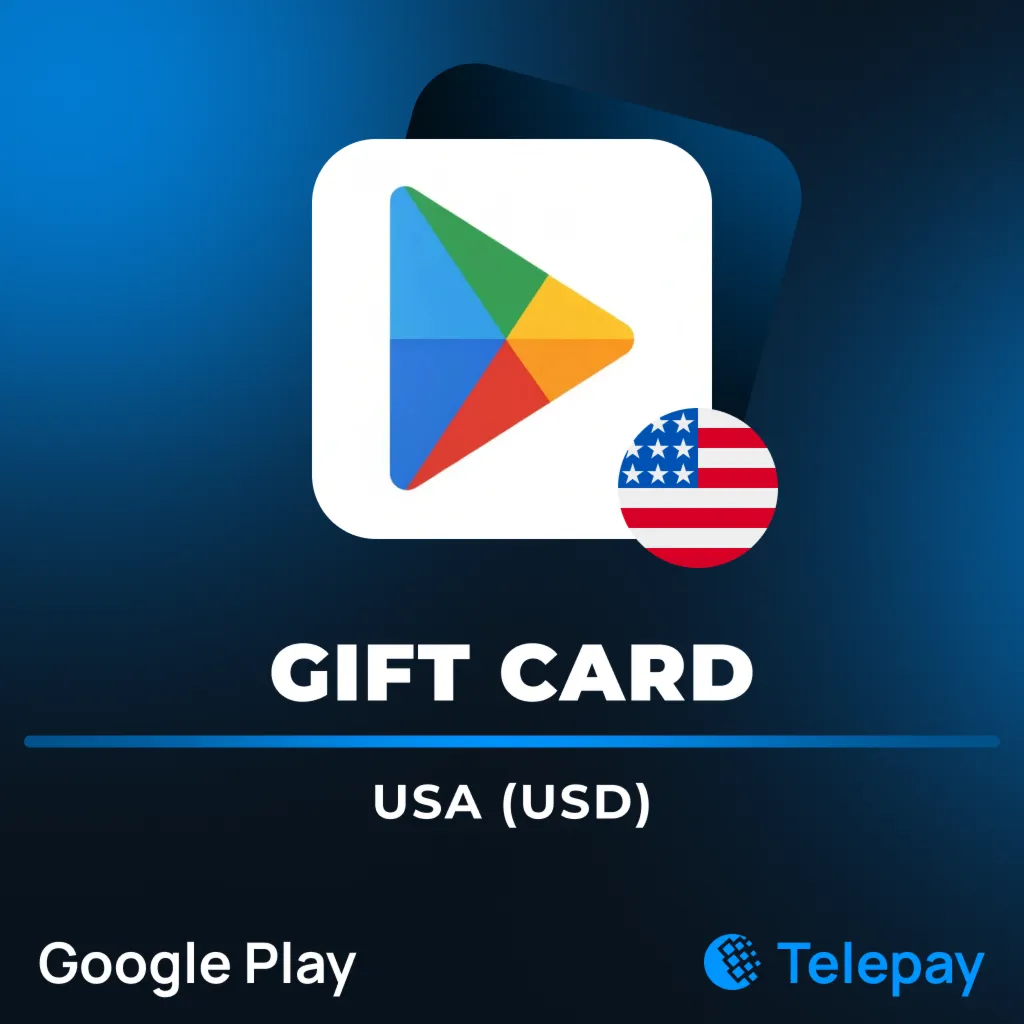 Google Play подарочная карта | США | USD