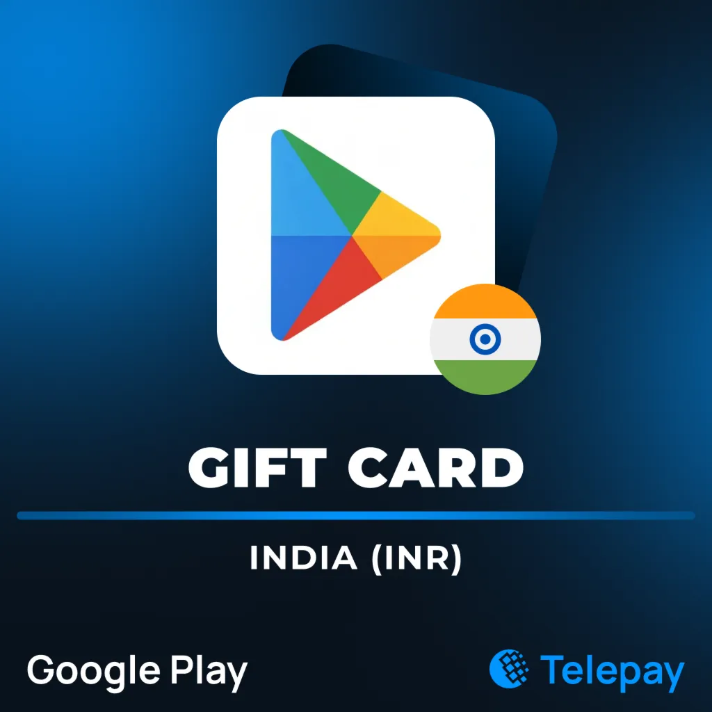 Google Play подарочная карта | Индия | INR