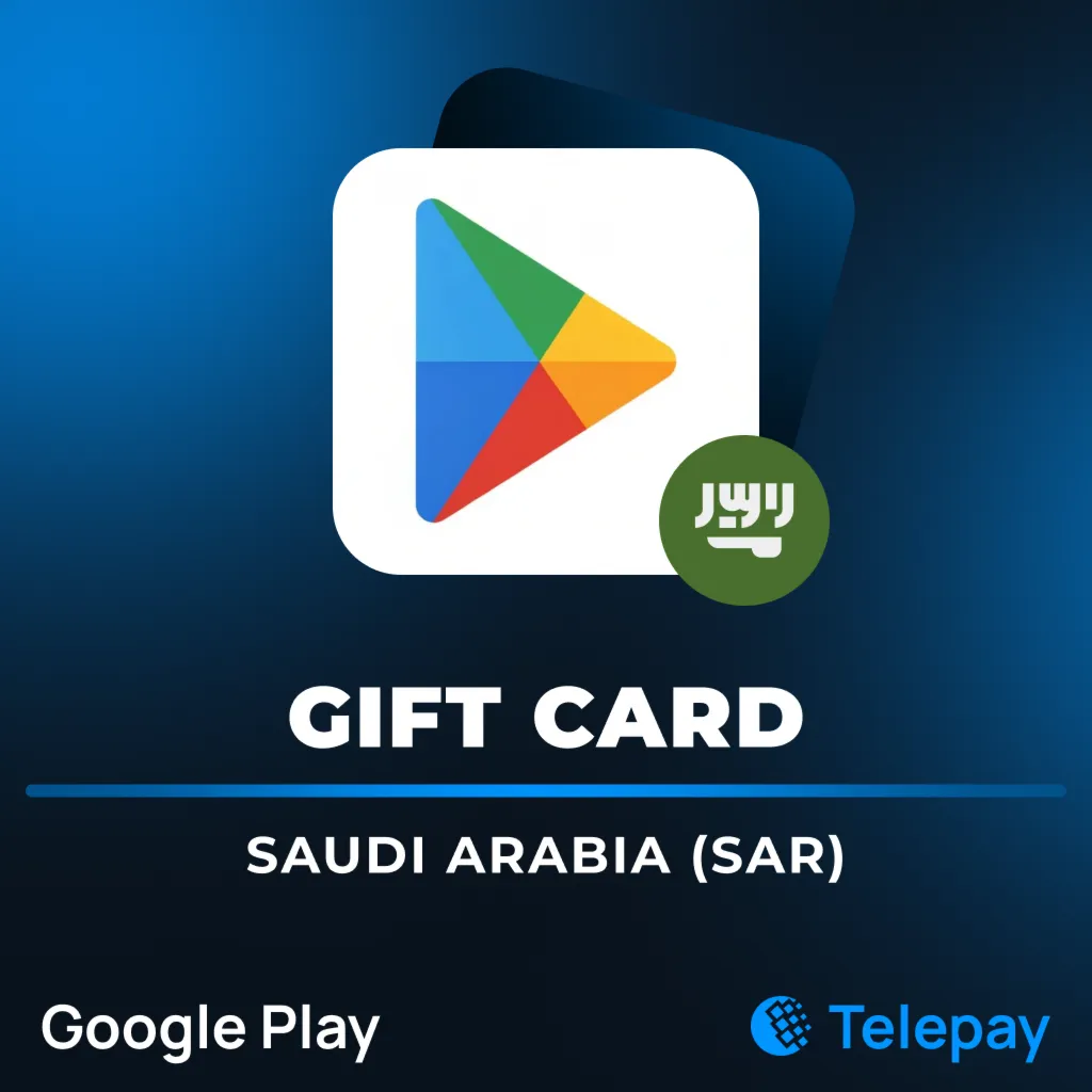 Google Play подарочная карта | Саудовская Аравия | 200 - 500 SAR