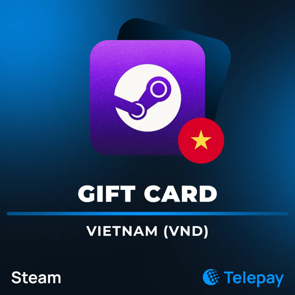 Steam (стим) подарочная карта | Вьетнам | 75000 - 1320500 VND