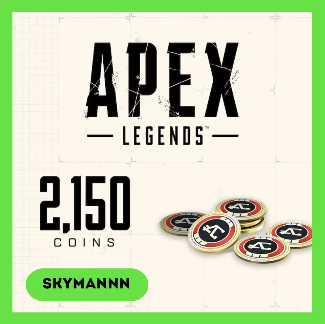 2150 Apex Coins | Apex Legends Xbox КЛЮЧ GLOBAL - irongamers.ru