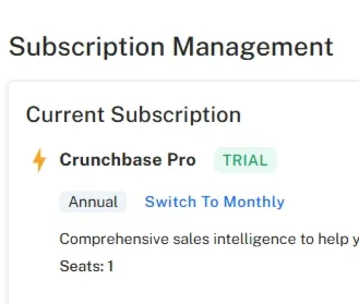 Crunchbase Подписка Pro на 7 дней - irongamers.ru